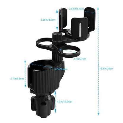 A03 Multifunctional Car Cup Holder Snacks Instant Noodles Drinks Holder Stand Auto Interior Bracket