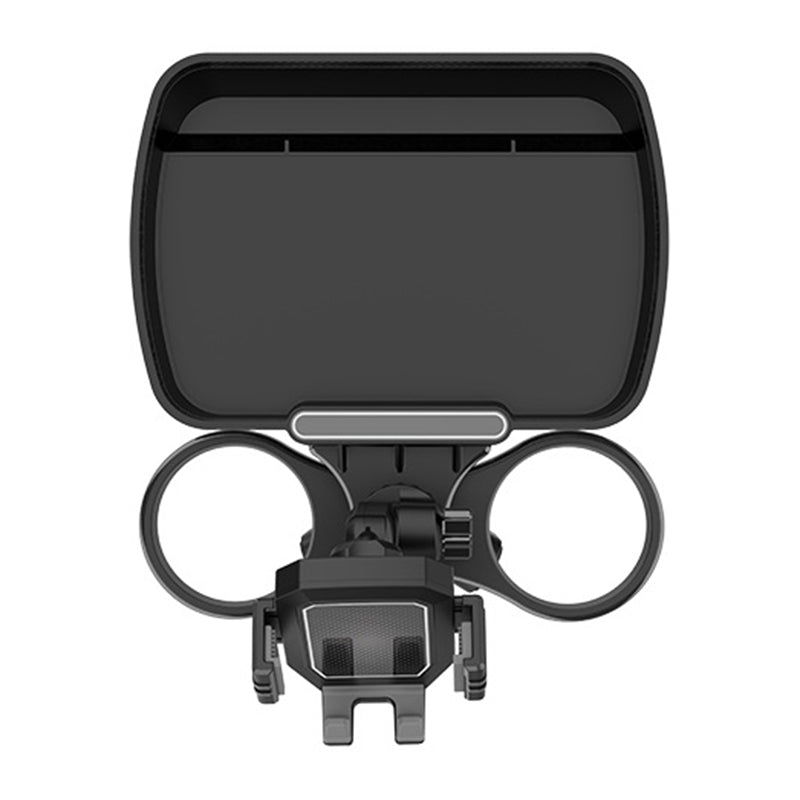 B06 Multifunctional Car Cup Holder Phone Mount Stand with Snacks Food Tray Table