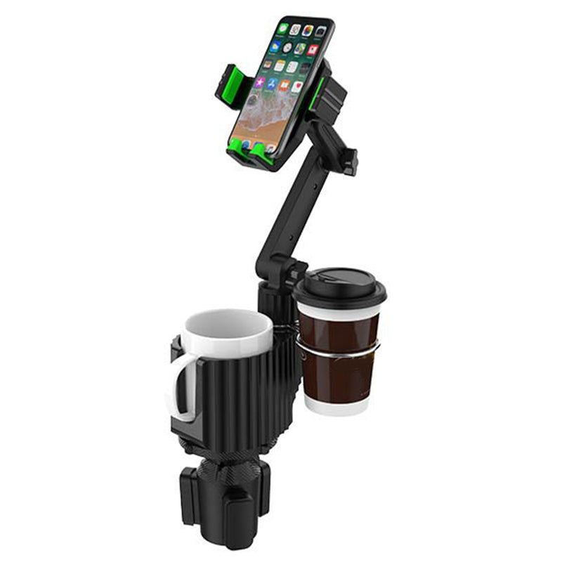 A02 Car Cup Holder Mobile Phone Mount Stand Coffee Beverage Drink Rack Bracket