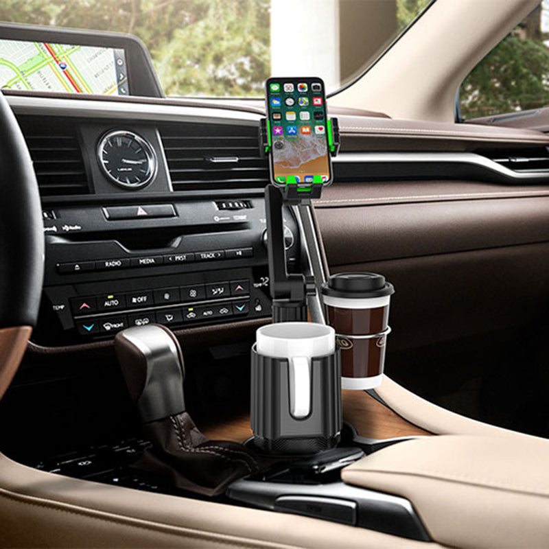 A02 Car Cup Holder Mobile Phone Mount Stand Coffee Beverage Drink Rack Bracket