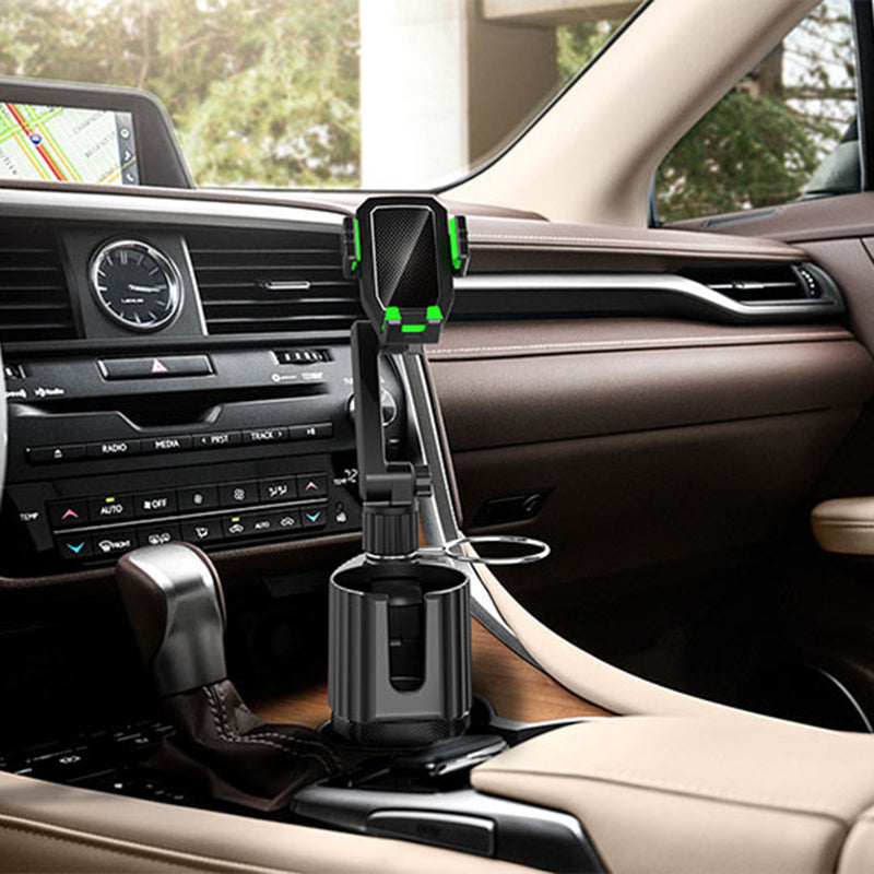 A02 Car Cup Holder Mobile Phone Mount Stand Coffee Beverage Drink Rack Bracket