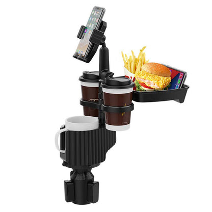 A06 Car Cup Mug Bottle Holder Mobile Phone Mount Stand Food Snack Tray Table