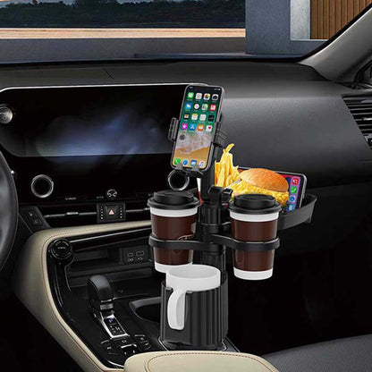 A06 Car Cup Mug Bottle Holder Mobile Phone Mount Stand Food Snack Tray Table