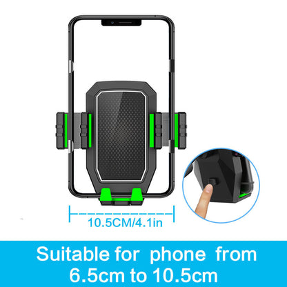 D08 Cup Holder Phone Mount for Car Cell Phone Clamping Mount Holder with Adjustable Snack Cup