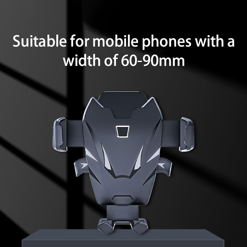 D39+105 Suction Cup Base Telescopic Arm Automatic Clamp Car Phone Holder Bracket with Air Vent Clip