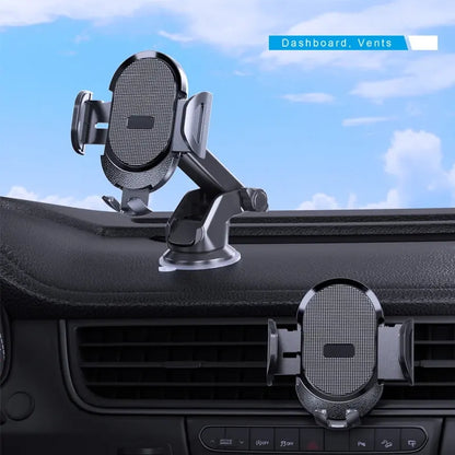 D33 Suction Cup Base Gravity Sensing Car Phone Holder Bracket with Air Vent Clip