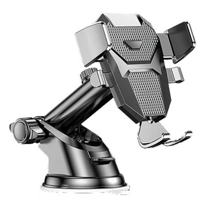 D25+105+K5 Telescopic Suction Cup Dashboard Phone Mount Air Vent Car Phone Holder Auto Locking Car Phone Clip