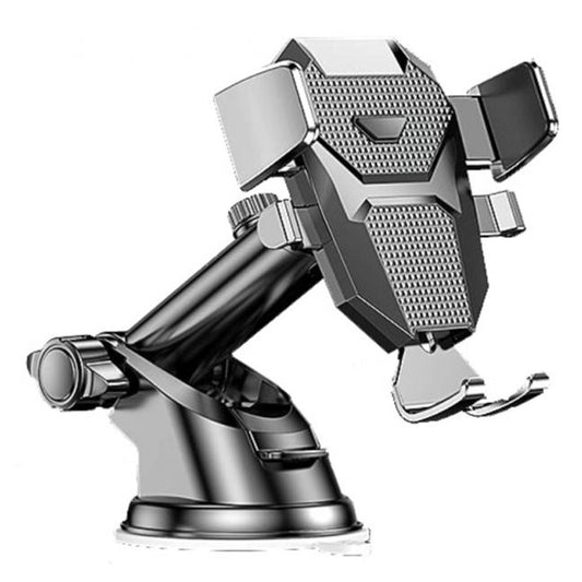 D25+105+K5 Telescopic Suction Cup Dashboard Phone Mount Air Vent Car Phone Holder Auto Locking Car Phone Clip