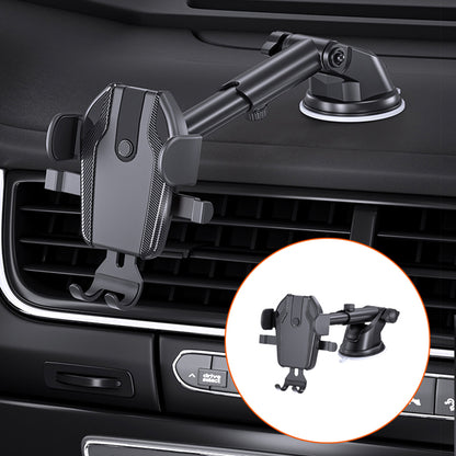 D-281+105+K5 Rotating Car Phone Holder Suction Cup Dashboard Cell Phone Mount Car Air Vent Bracket
