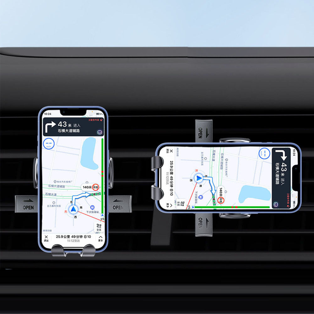 D-43+128+120 Car Dashboard Telescopic Suction Cell Phone Mount Multi-functional Car Air Vent Phone Holder