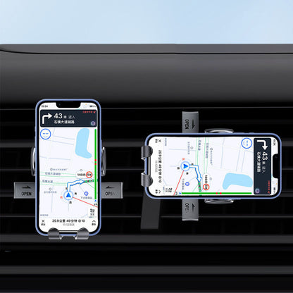 D-43+128+120 Car Dashboard Telescopic Suction Cell Phone Mount Multi-functional Car Air Vent Phone Holder