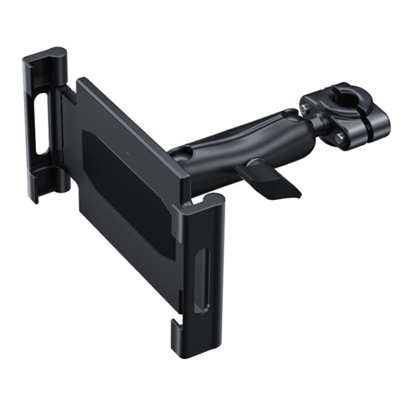 Car Headrest Metal Phone Mount Stretchable Car Seat Back Tablet Holder Compatible with 4.7-11 inch Cellphone, Tablets