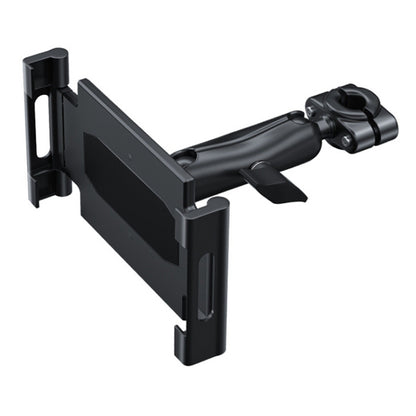 Car Headrest Metal Phone Mount Stretchable Car Seat Back Tablet Holder Compatible with 4.7-11 inch Cellphone, Tablets