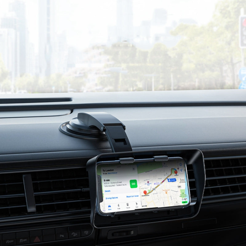 Car Dashboard Sucker Phone Holder 360° Rotatable Car Windshield Handsfree Phone Mount