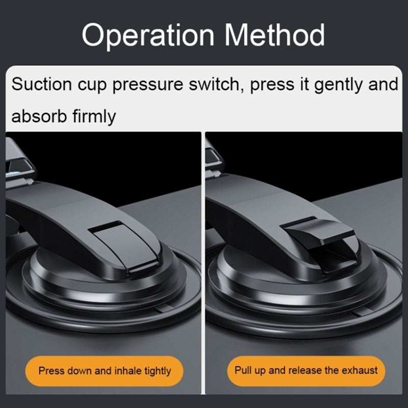 Car Dashboard Sucker Phone Holder 360° Rotatable Car Windshield Handsfree Phone Mount