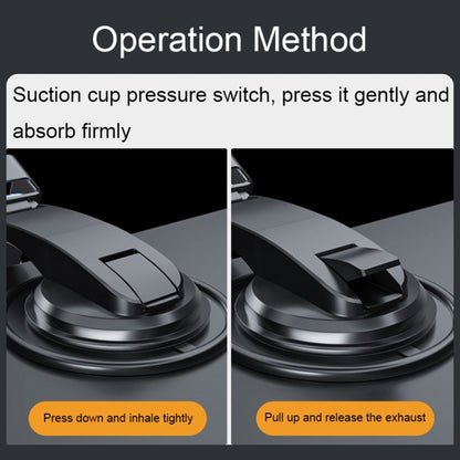 Car Dashboard Sucker Phone Holder 360° Rotatable Car Windshield Handsfree Phone Mount