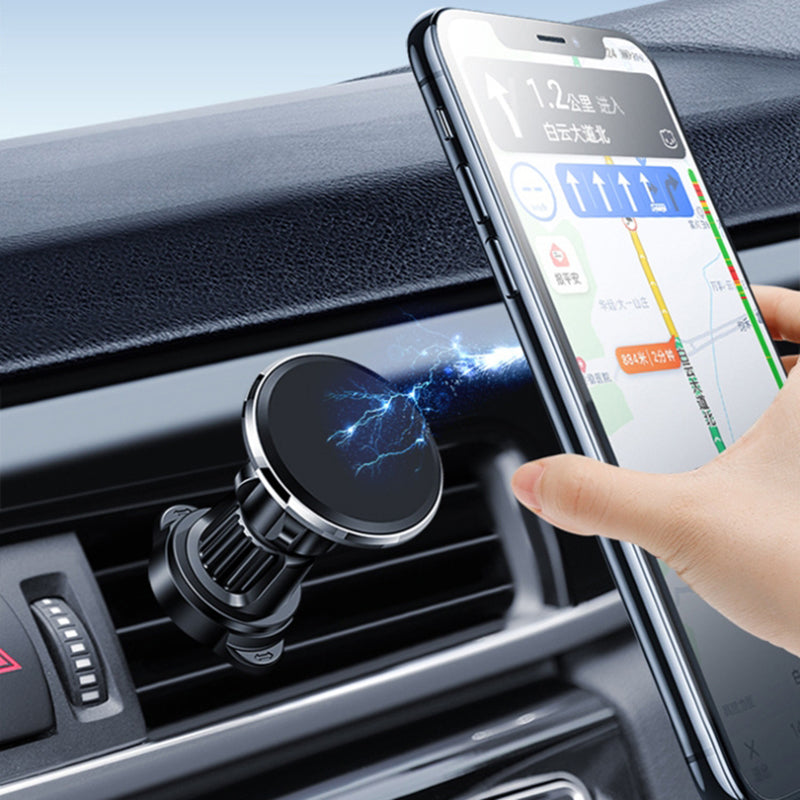 2023 Car 360 Degree Rotation Air Vent Clip Magnetic Adsorption Cell Phone Holder Bracket