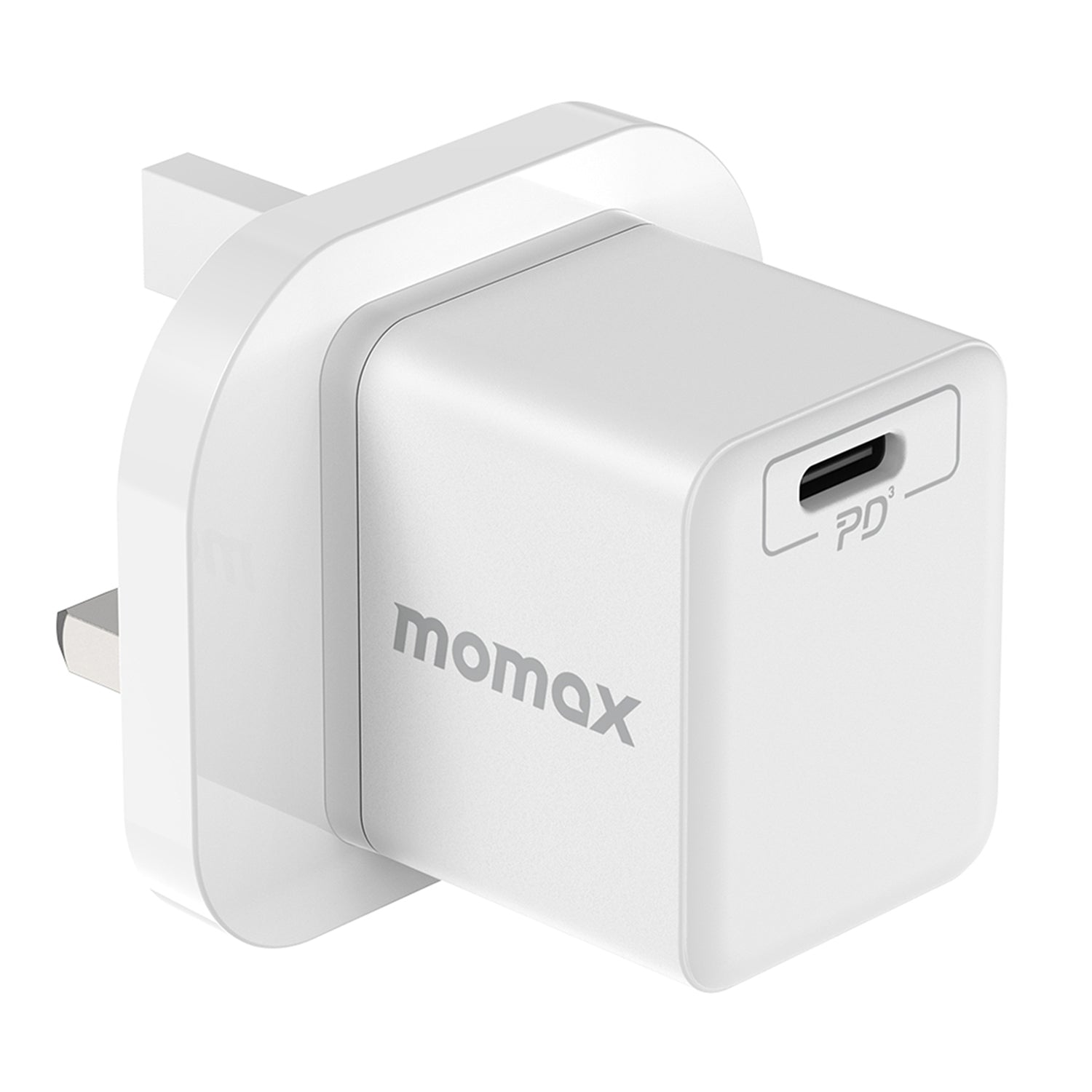 MOMAX 20W PD Fast Charger Single Type-C Phone Charging Power Adapter
