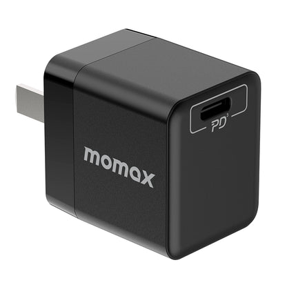 MOMAX 20W PD Fast Charger Single Type-C Phone Charging Power Adapter