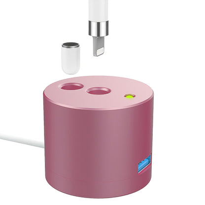 Desktop Charger Adapter for Apple Pencil (1st Generation) Charging Station with LED Light, USB Interface