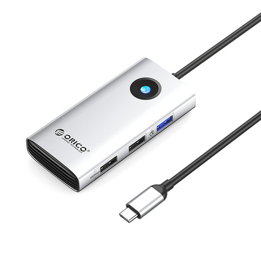 ORICO PW11-5P 5 in 1 Docking Station 4K Video PD 60W Charging Multifunctional Type-C Hub