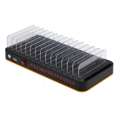 8815 Mobile Phone Tablet Charger 15 Port USB Charging Station 5V 20A 100W High Power Charging Stand (with CE)