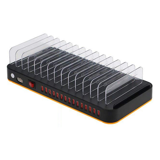 8815 Mobile Phone Tablet Charger 15 Port USB Charging Station 5V 20A 100W High Power Charging Stand (with CE)