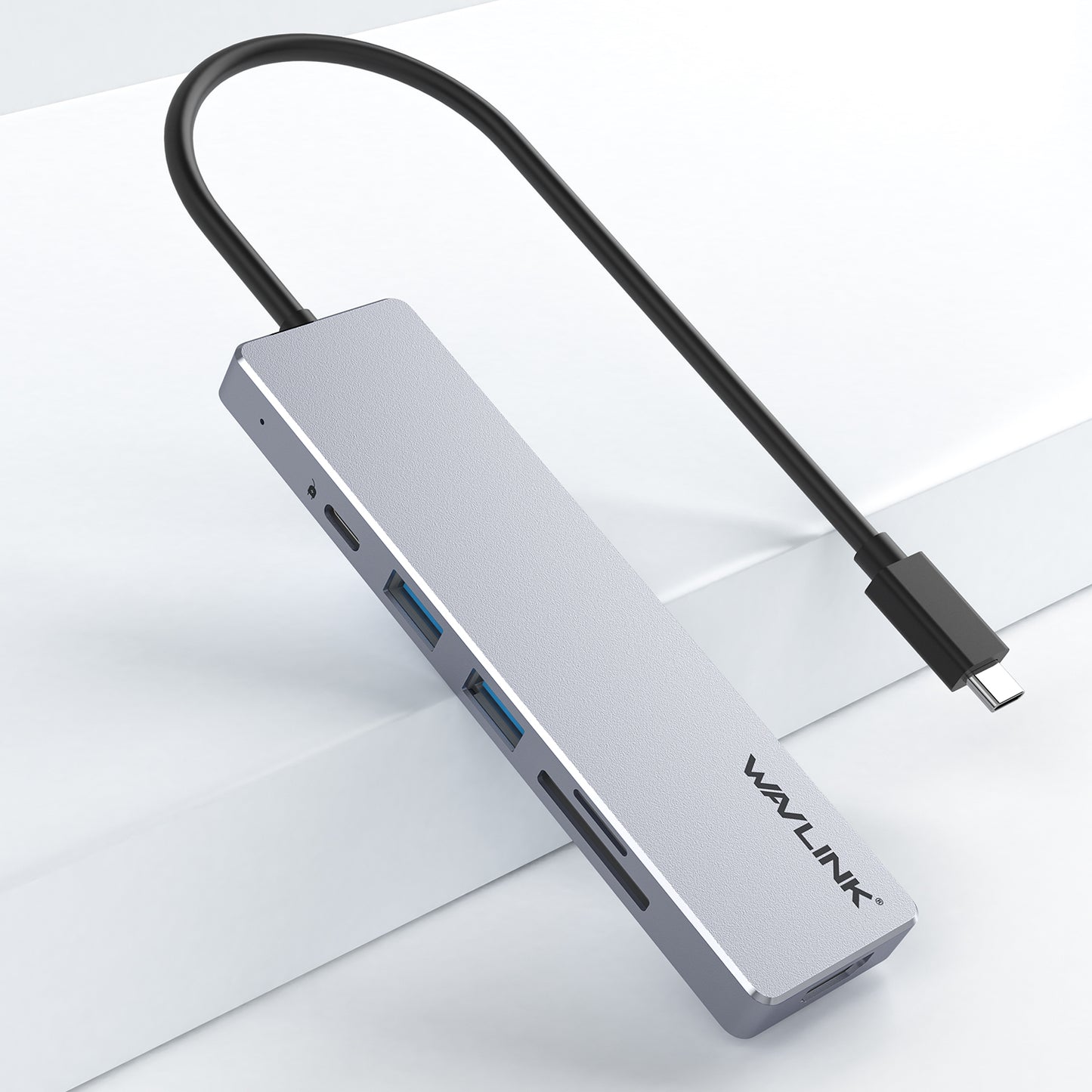 WAVLINK UHP3407 USB-C to HD Converter 4K Splitter Mini Docking Station Portable Type-C Hub Adapter