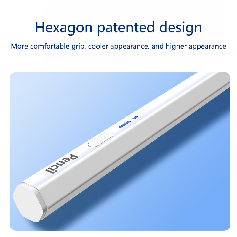 BP18-BL Type-C Universal Hexagonal Bluetooth Stylus Pen for Touching Writing Drawing