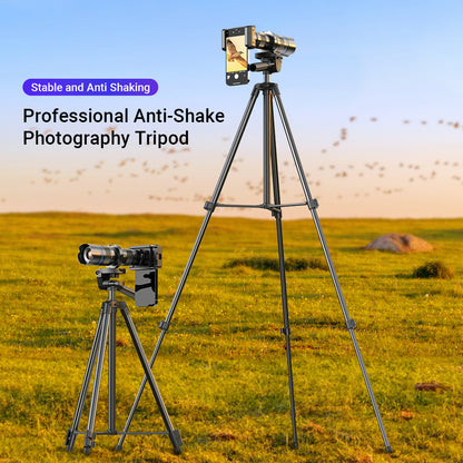 APEXEL APL-20-40XCR50 20-40X Zoom Telephoto Lens Tripod Set for Birds Watching, Concert, Multi-Layer Coated HD Phone Monocular