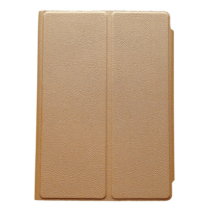 For Folding Phone Litchi Texture PU Leather Protective Cover Stand Pen Slot Case Rechargeable Bluetooth Keyboard with Stylus Pen