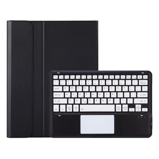 AHV8-A For Honor Pad V8 Pro 12.1-inch Slim Combo Case with Detachable Bluetooth Keyboard, Multi-Touch Trackpad PU Leather+TPU Stand Cover