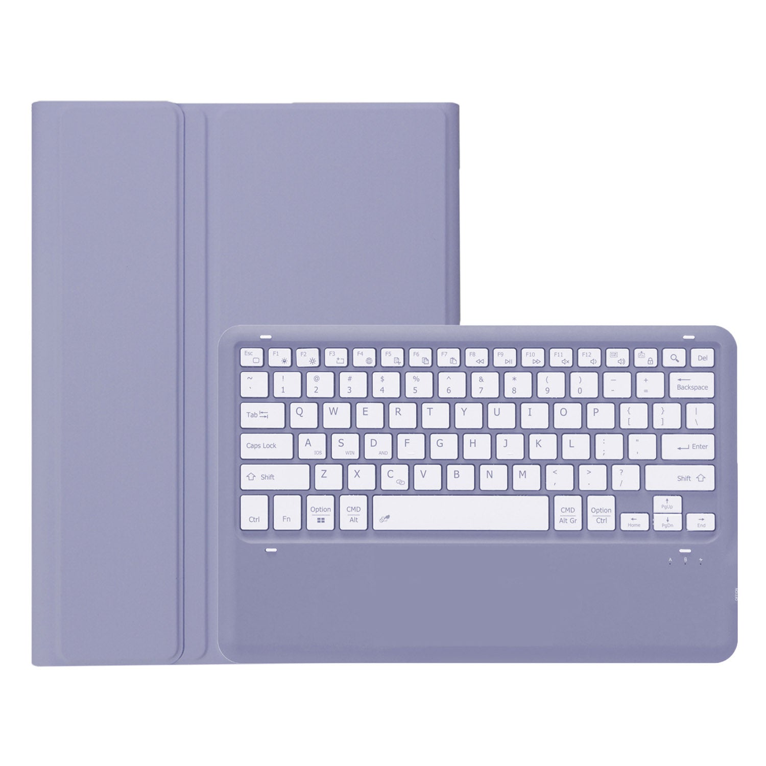 AHV8 For Honor Pad V8 Pro 12.1-inch Tablet Case with Detachable Bluetooth Keyboard PU Leather + TPU Protective Cover