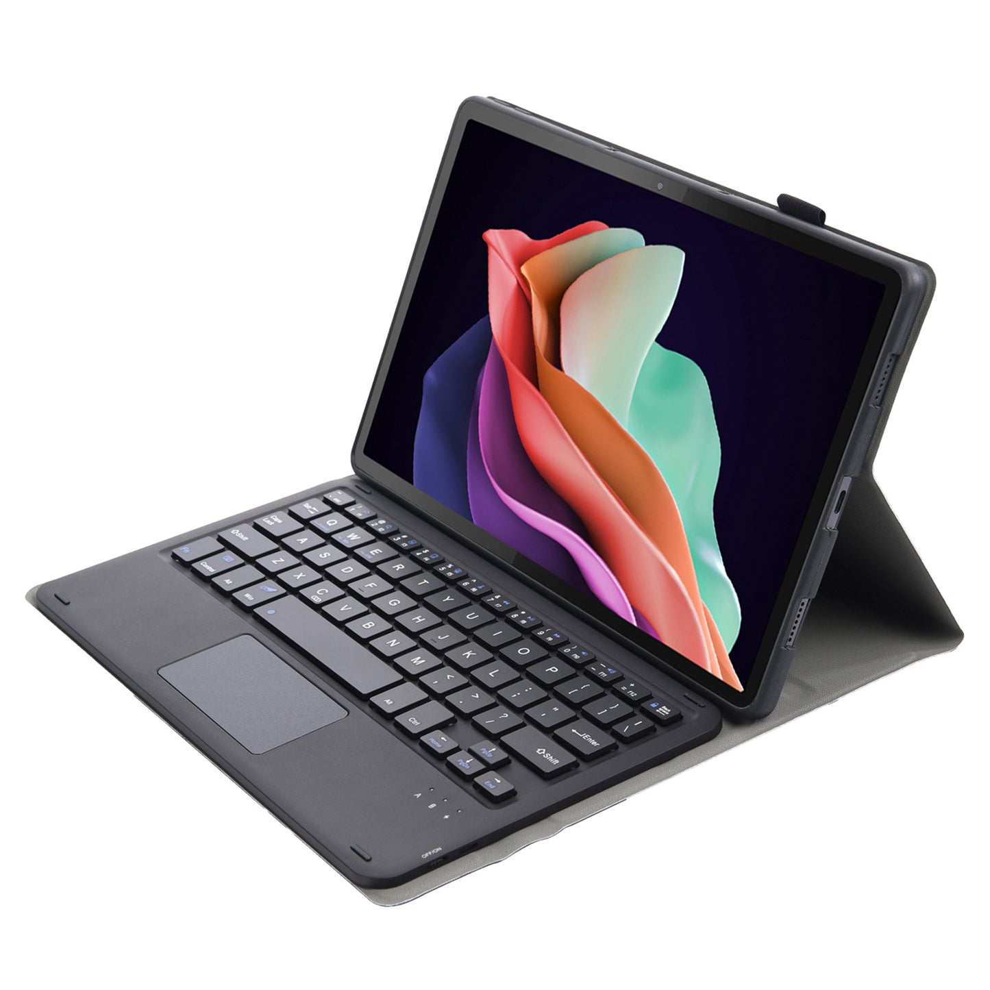 AHC3-A For Huawei Enjoy Tablet 2 / MatePad C3 10.1 inch / T 10S 10.1 inch / T 10 9.7 inch / Honor Pad 6 10.1-inch / Pad 7 / Pad X8 Tablet Case with Detachable Bluetooth Keyboard