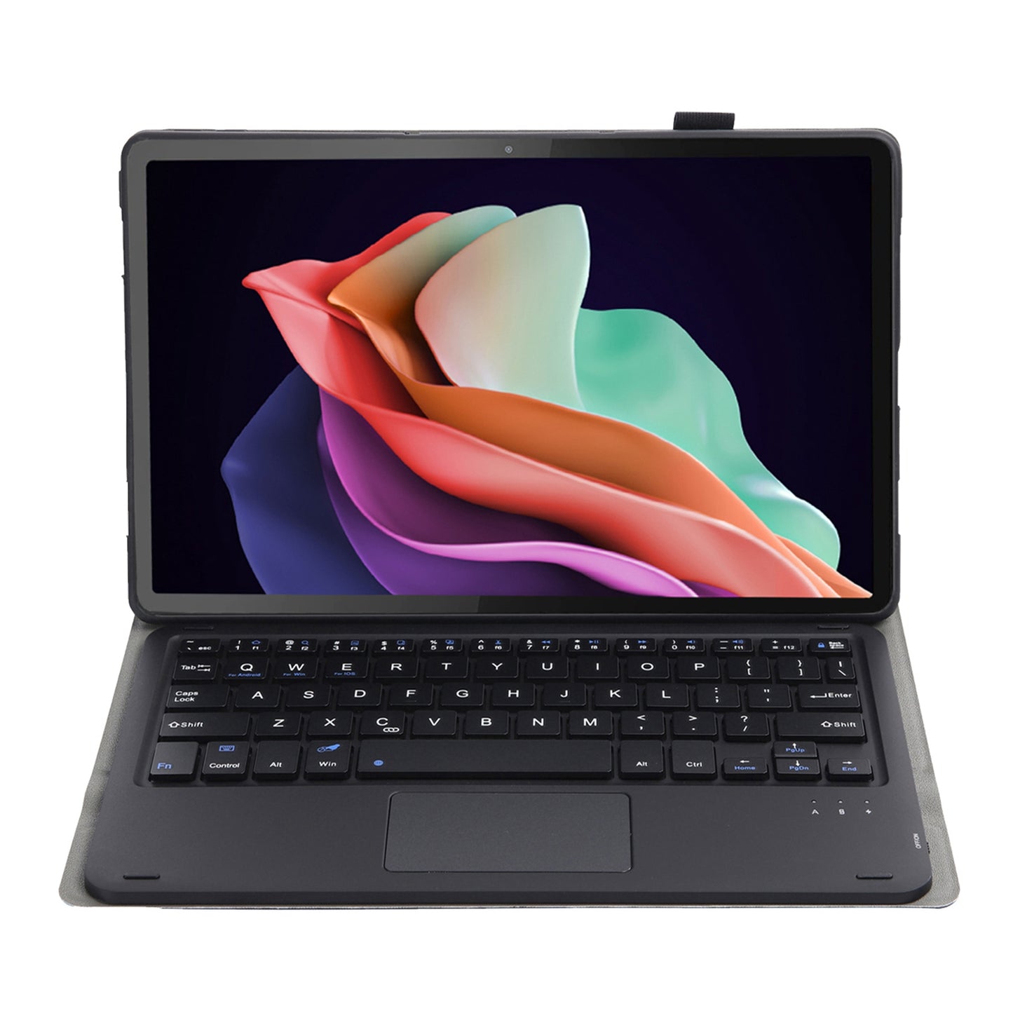 AHC3-A For Huawei Enjoy Tablet 2 / MatePad C3 10.1 inch / T 10S 10.1 inch / T 10 9.7 inch / Honor Pad 6 10.1-inch / Pad 7 / Pad X8 Tablet Case with Detachable Bluetooth Keyboard