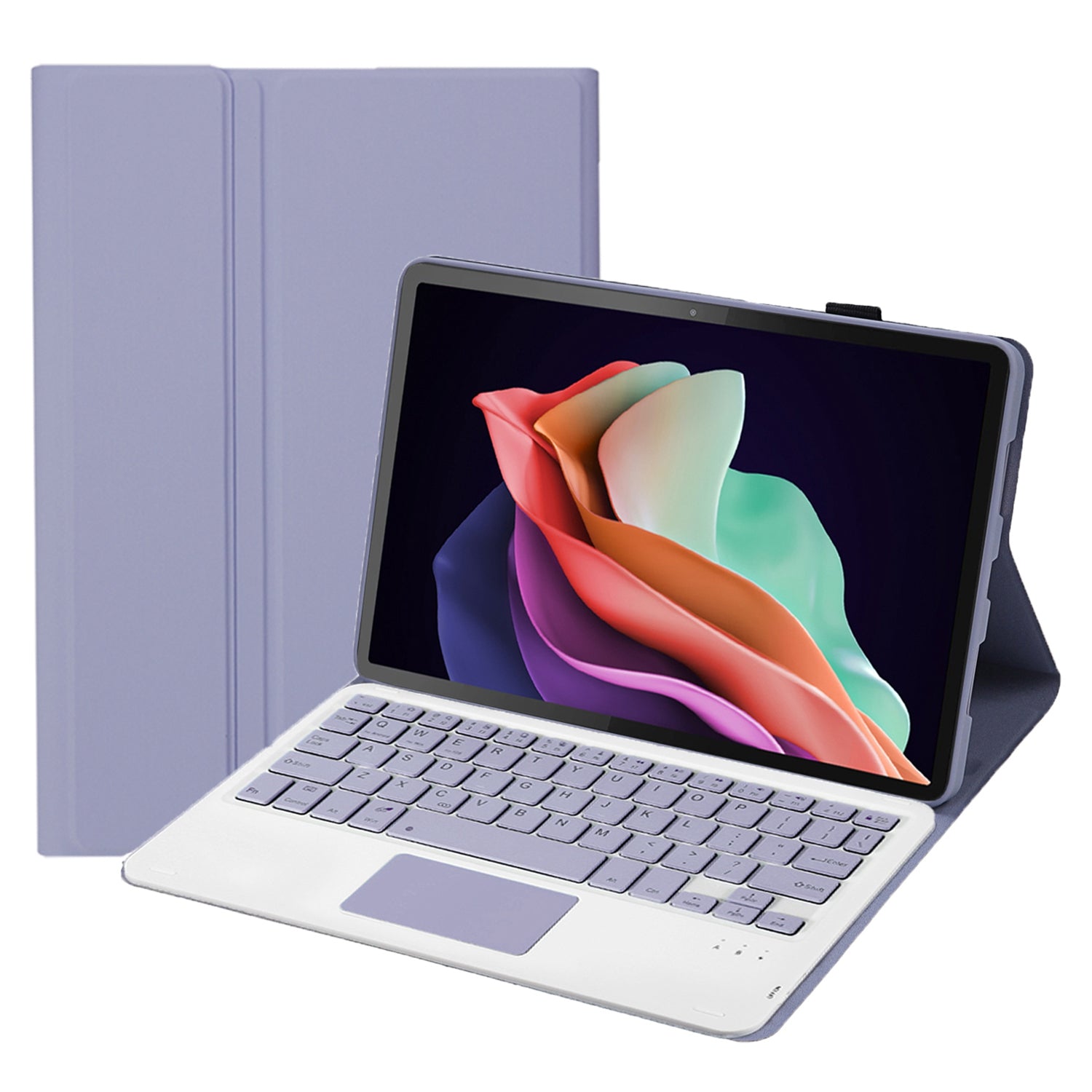AHC3-A For Huawei Enjoy Tablet 2 / MatePad C3 10.1 inch / T 10S 10.1 inch / T 10 9.7 inch / Honor Pad 6 10.1-inch / Pad 7 / Pad X8 Tablet Case with Detachable Bluetooth Keyboard