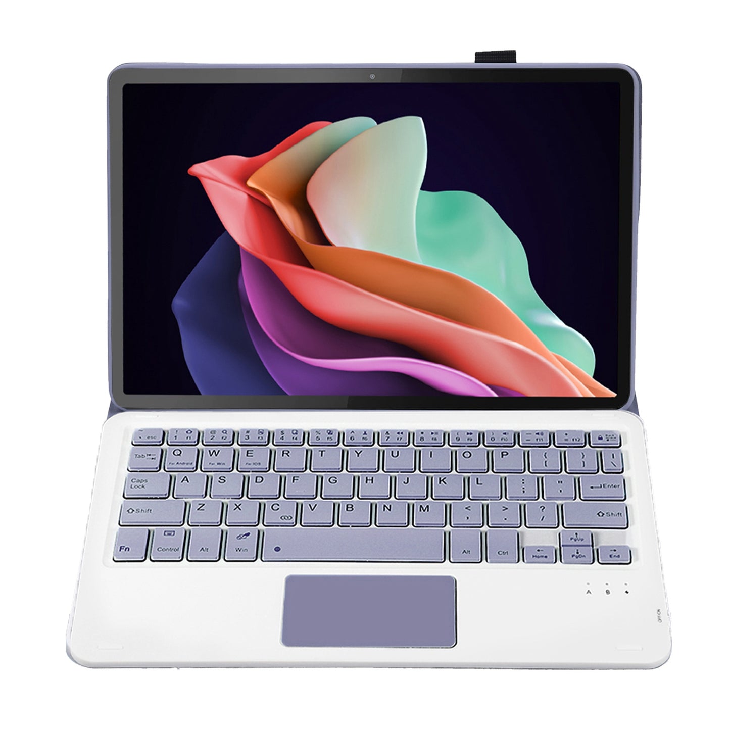 AHC3-A For Huawei Enjoy Tablet 2 / MatePad C3 10.1 inch / T 10S 10.1 inch / T 10 9.7 inch / Honor Pad 6 10.1-inch / Pad 7 / Pad X8 Tablet Case with Detachable Bluetooth Keyboard