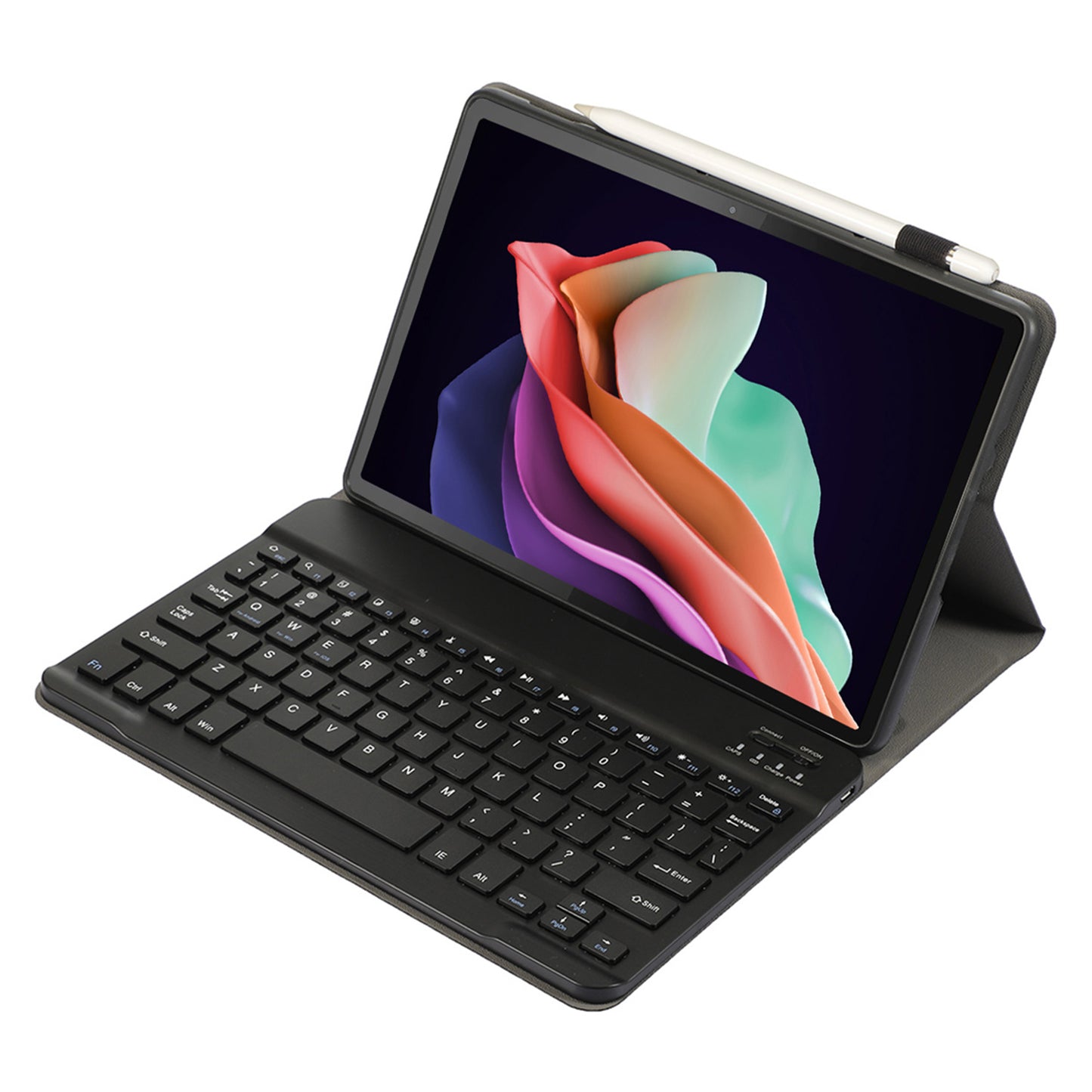 AH13 For Huawei Enjoy Tablet 2 / MatePad C3 10.1 inch / T 10S 10.1 inch / T 10 9.7 inch / Honor Pad 6 10.1-inch / Pad 7 / Pad X8 Slim Tablet Case with Bluetooth Detachable Keyboard