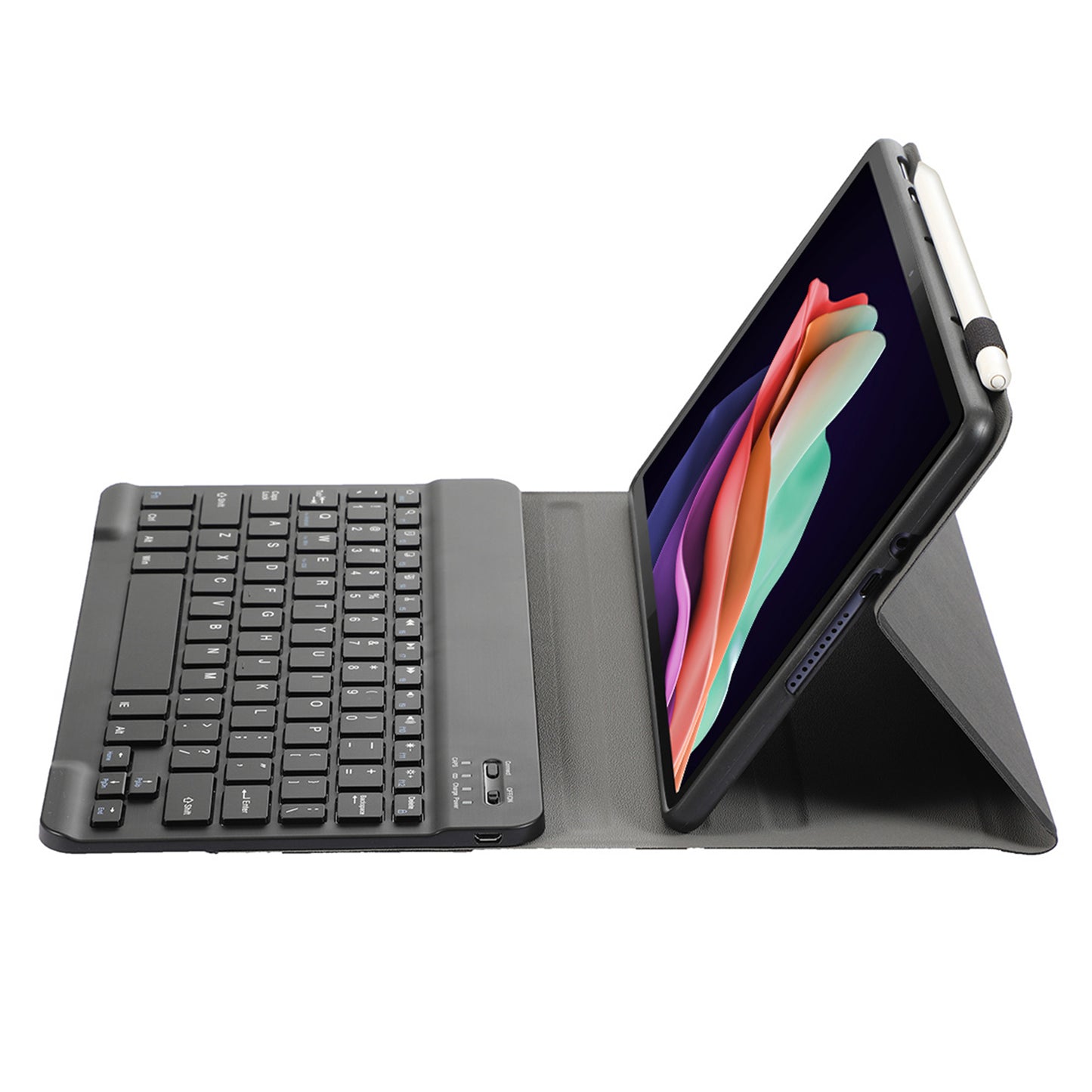 AH13 For Huawei Enjoy Tablet 2 / MatePad C3 10.1 inch / T 10S 10.1 inch / T 10 9.7 inch / Honor Pad 6 10.1-inch / Pad 7 / Pad X8 Slim Tablet Case with Bluetooth Detachable Keyboard
