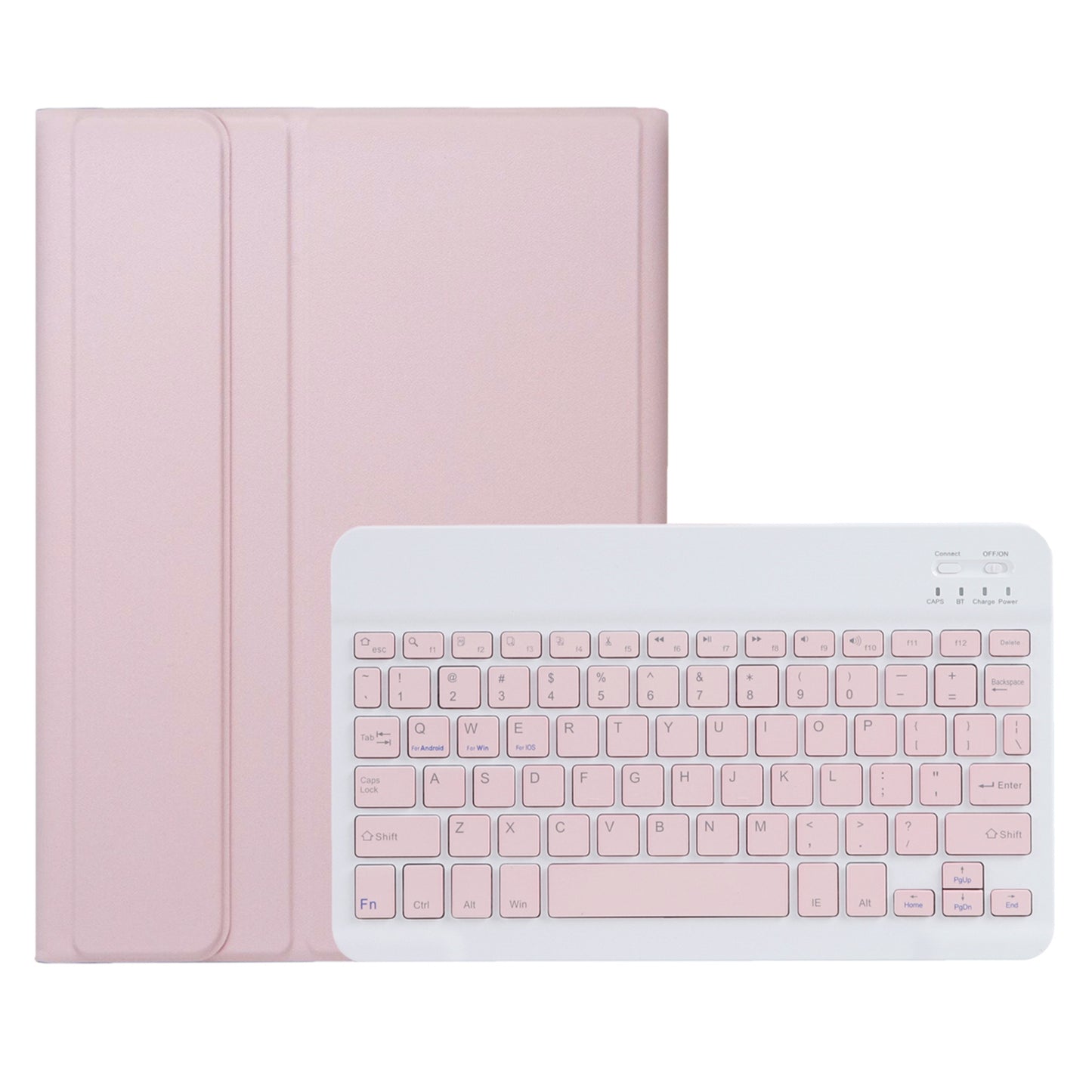 AH13 For Huawei Enjoy Tablet 2 / MatePad C3 10.1 inch / T 10S 10.1 inch / T 10 9.7 inch / Honor Pad 6 10.1-inch / Pad 7 / Pad X8 Slim Tablet Case with Bluetooth Detachable Keyboard