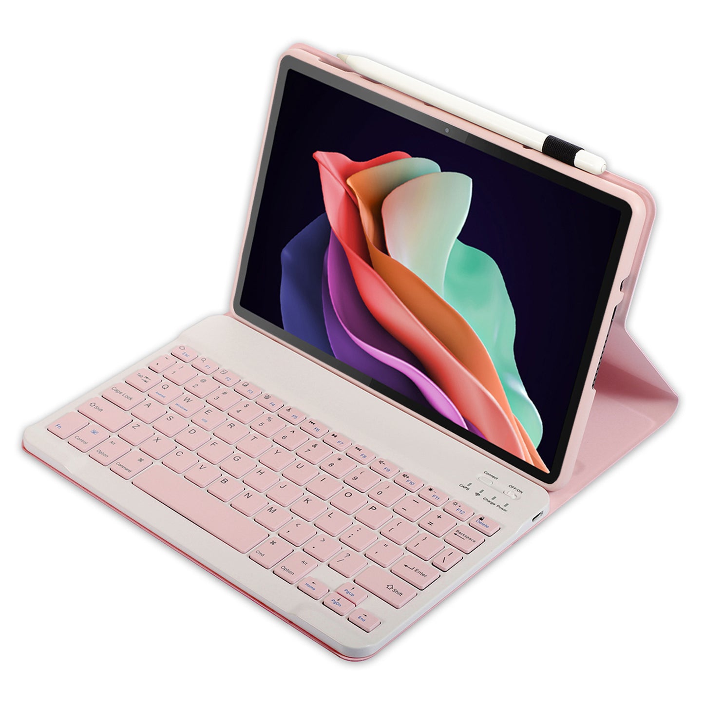 AH13 For Huawei Enjoy Tablet 2 / MatePad C3 10.1 inch / T 10S 10.1 inch / T 10 9.7 inch / Honor Pad 6 10.1-inch / Pad 7 / Pad X8 Slim Tablet Case with Bluetooth Detachable Keyboard