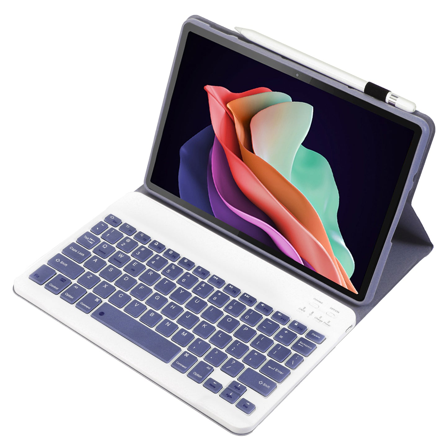 AH13 For Huawei Enjoy Tablet 2 / MatePad C3 10.1 inch / T 10S 10.1 inch / T 10 9.7 inch / Honor Pad 6 10.1-inch / Pad 7 / Pad X8 Slim Tablet Case with Bluetooth Detachable Keyboard