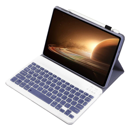OP13 For Oppo Pad 2 Soft Tablet Case with Bluetooth Keyboard Stand Leather Cover