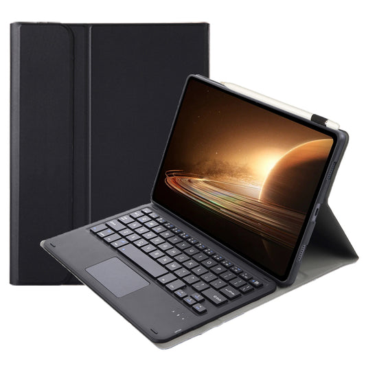 OP13-A For Oppo Pad 2 Tablet Case with Detachable Bluetooth Keyboard Touchpad Leather Stand Cover