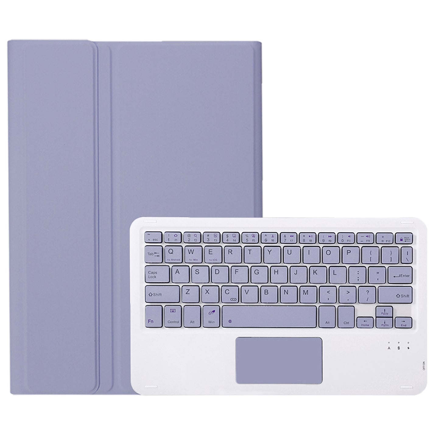 OP13-A For Oppo Pad 2 Tablet Case with Detachable Bluetooth Keyboard Touchpad Leather Stand Cover