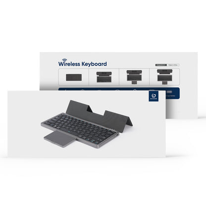 DUX DUCIS Multifunctional Bluetooth Keyboard Portable Slim Wireless Keyboard with Touchpad for Laptops / Tablets / Phones
