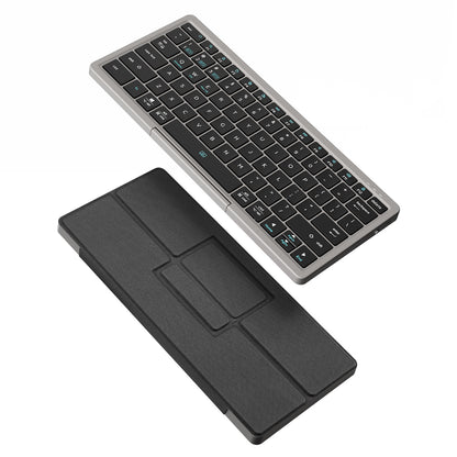 DUX DUCIS Multifunctional Bluetooth Keyboard Portable Slim Wireless Keyboard with Touchpad for Laptops / Tablets / Phones