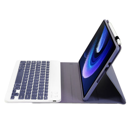 A0N7 For Xiaomi Pad 6 / Pad 6 Pro PU Leather Cover Ultra-Thin Stand Tablet Case with Removable Bluetooth Keyboard