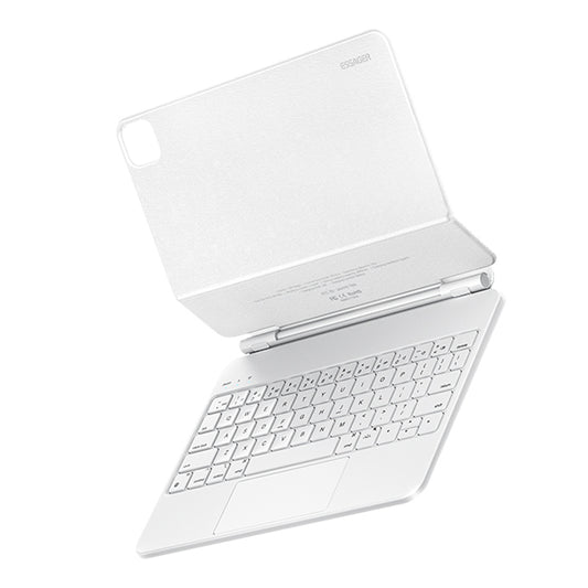 ESSAGER For iPad Pro 12.9-inch Magic Touchpad Bluetooth Keyboard Magnetic Tablet Stand Protective Case