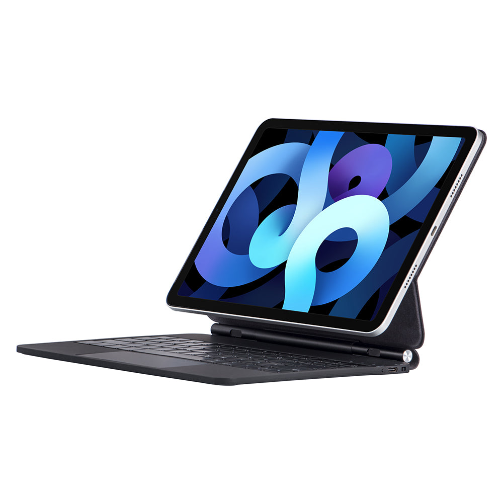 X7 For iPad Pro 11-inch (2018) / (2020) / (2021) / (2022) / iPad Air (2020) / (2022) Touchpad Bluetooth Keyboard Magnetic Tablet Stand Leather Case